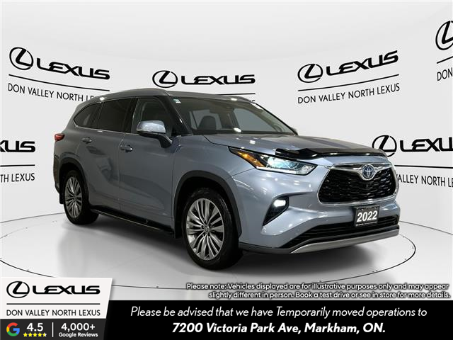 2022 Toyota Highlander Hybrid  (Stk: 14111510AA) in Markham - Image 1 of 35