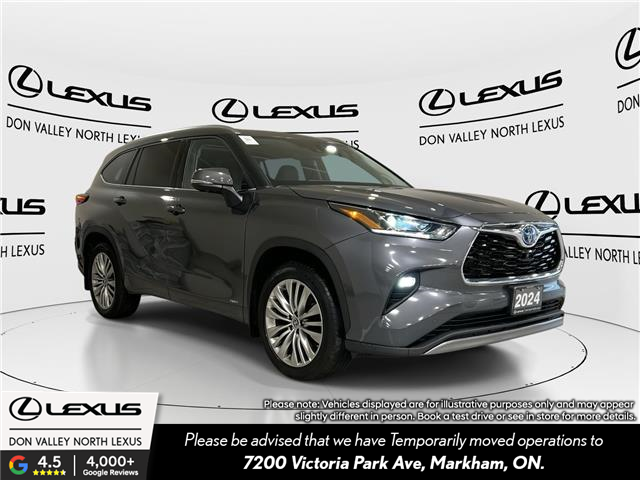 2024 Toyota Highlander Hybrid  (Stk: 14U7415) in Markham - Image 1 of 33