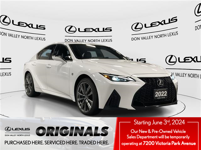 2022 Lexus IS 300 Base (Stk: 14109585A) in Markham - Image 1 of 2