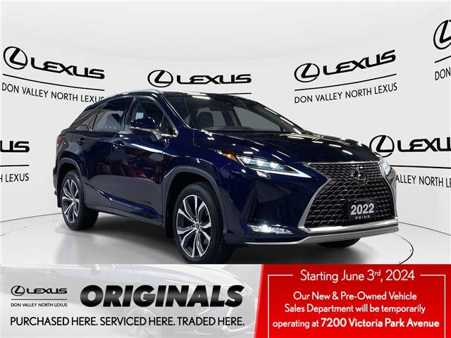 2022 Lexus RX 350 Base (Stk: 14U6415) in Markham - Image 1 of 2