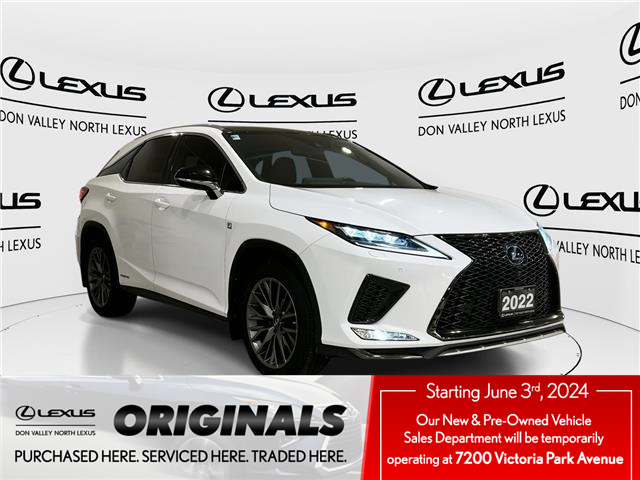 2022 Lexus RX 450h  (Stk: 14111834A) in Markham - Image 1 of 34