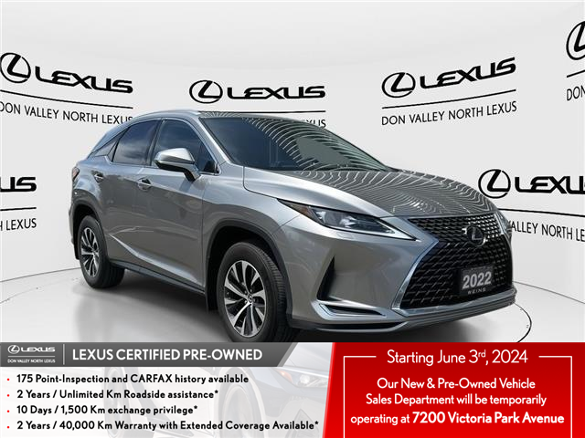 2022 Lexus RX 350 Base (Stk: 14109606AA) in Markham - Image 1 of 2