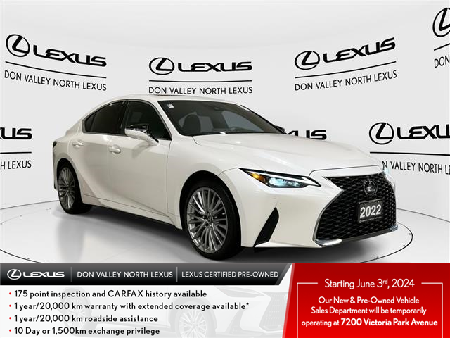 2022 Lexus IS 300  (Stk: 14U7270) in Markham - Image 1 of 30