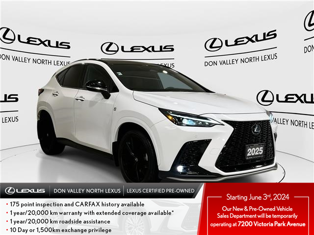 2025 Lexus NX 350  (Stk: 14112063A) in Markham - Image 1 of 31