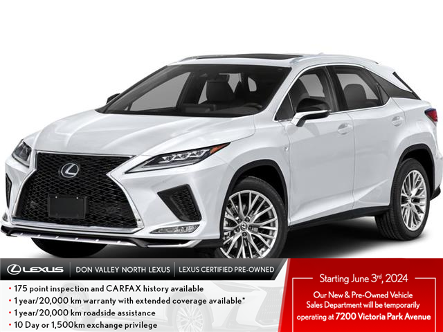 2022 Lexus RX 350  (Stk: 14U7548) in Markham - Image 1 of 1