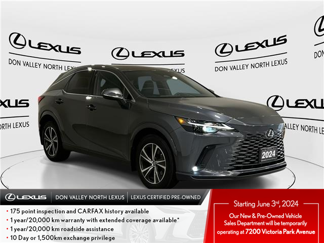 2024 Lexus RX 350  (Stk: 14U7675A) in Markham - Image 1 of 27