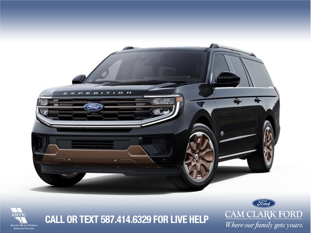 2025 Ford Expedition Max King Ranch (Stk: 25AS5110) in Airdrie - Image 1 of 7 2025 Ford Expedition Max King Ranch (Stk: 25AS5110) in Airdrie - Image 1 of 7