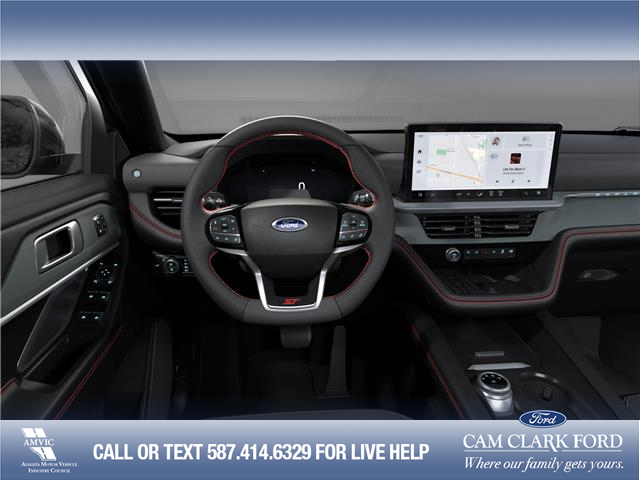 2025 Ford Explorer ST (Stk: 25CS1374) in Canmore - Image 6 of 7