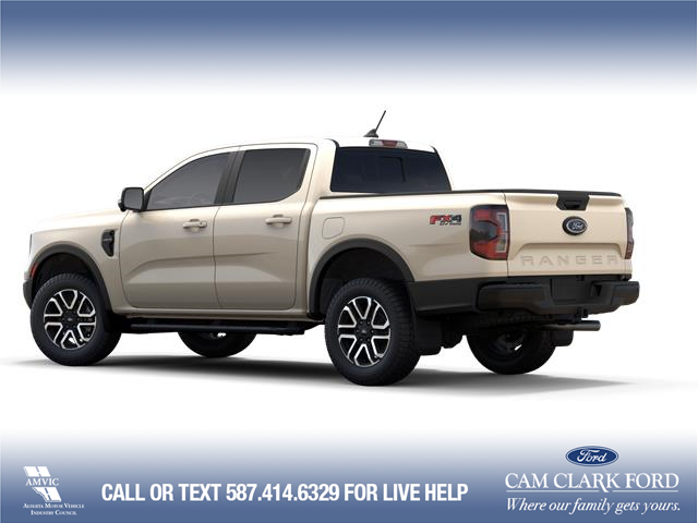 2025 Ford Ranger Lariat (Stk: 25CT7435) in Canmore - Image 2 of 7
