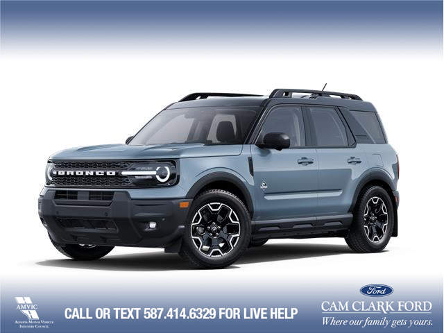 2025 Ford Bronco Sport Outer Banks (Stk: 25S4377) in Red Deer - Image 1 of 7