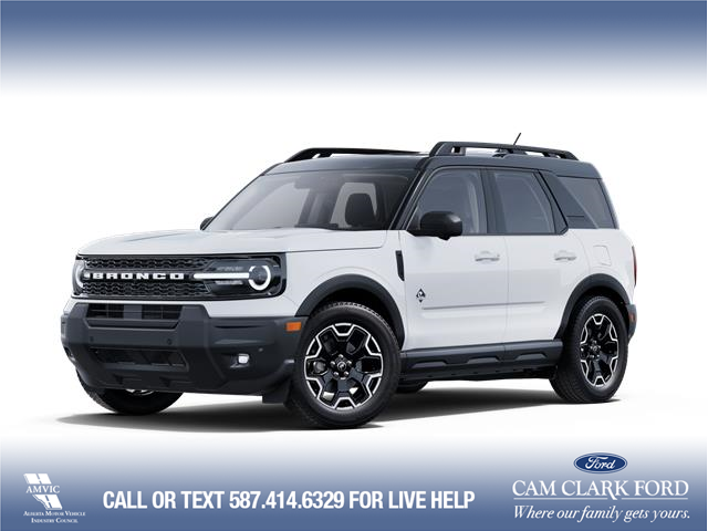 2025 Ford Bronco Sport Outer Banks (Stk: 25AS6972) in Airdrie - Image 1 of 7