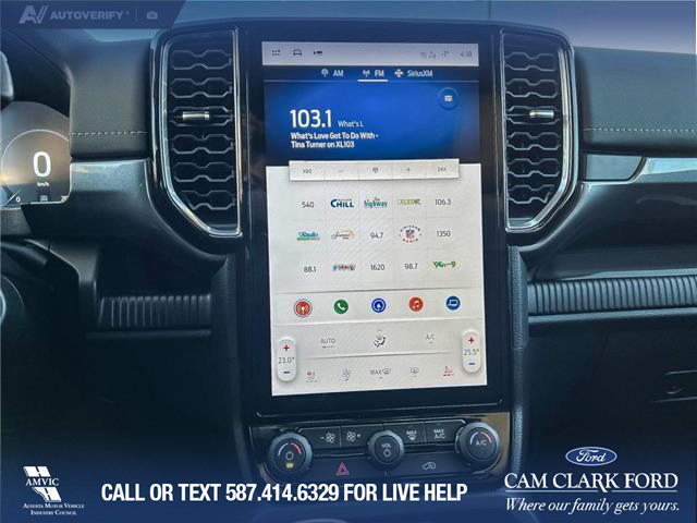 2025 Ford Ranger Lariat (Stk: 25AT8872) in Airdrie - Image 19 of 25