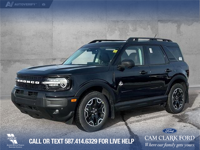 2025 Ford Bronco Sport Outer Banks (Stk: 25AS3976) in Airdrie - Image 1 of 25