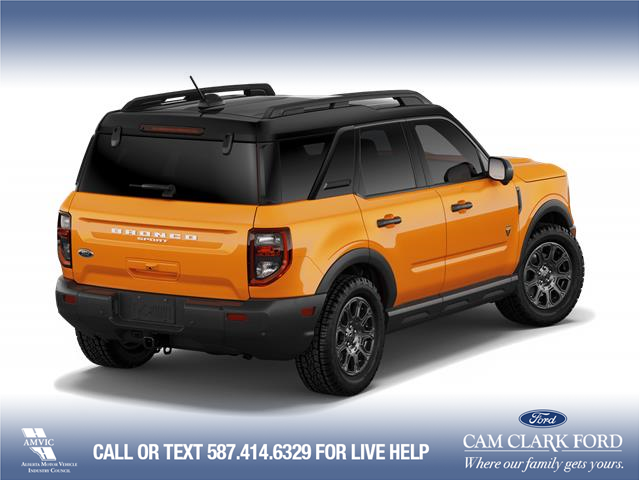 2026 Ford Bronco Sport Badlands (Stk: 26CS4586) in Canmore - Image 3 of 7