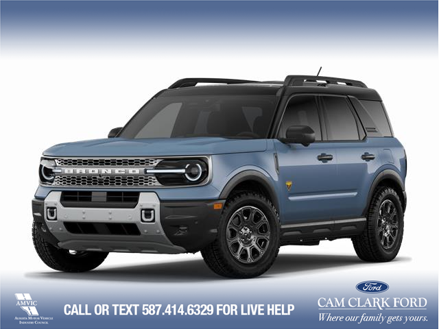 2026 Ford Bronco Sport Badlands (Stk: 26AS4337) in Airdrie - Image 1 of 7