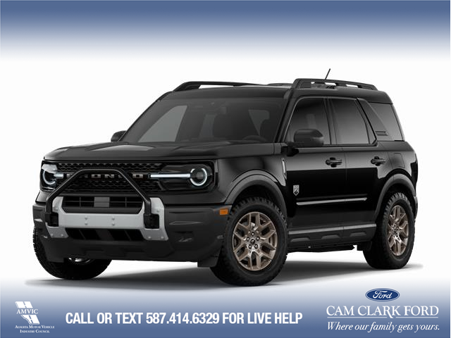 2026 Ford Bronco Sport Big Bend (Stk: 26CS9848) in Canmore - Image 1 of 7