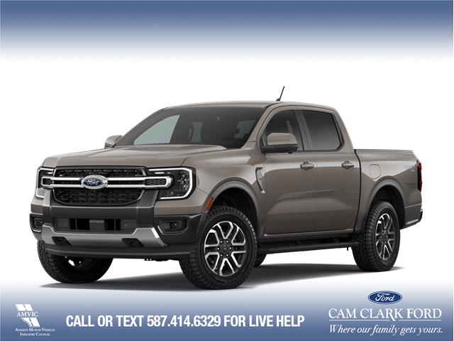 2026 Ford Ranger Lariat (Stk: 26T3203) in Red Deer - Image 1 of 7