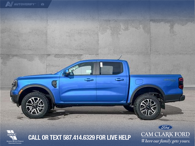 2026 Ford Ranger Lariat (Stk: 26T1772) in Olds - Image 3 of 25