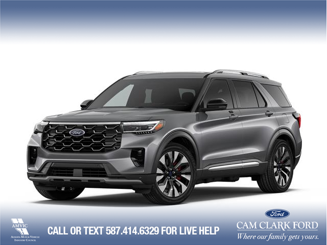 2026 Ford Explorer Platinum (Stk: 26S2633) in Red Deer - Image 1 of 7