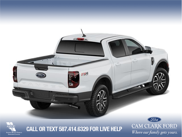 2026 Ford Ranger Lariat (Stk: 26AT9293) in Airdrie - Image 3 of 7