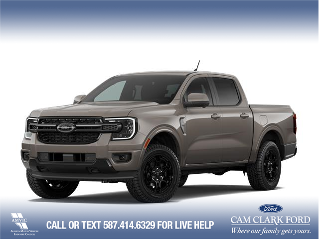 2026 Ford Ranger Lariat (Stk: 26AT8600) in Airdrie - Image 1 of 7