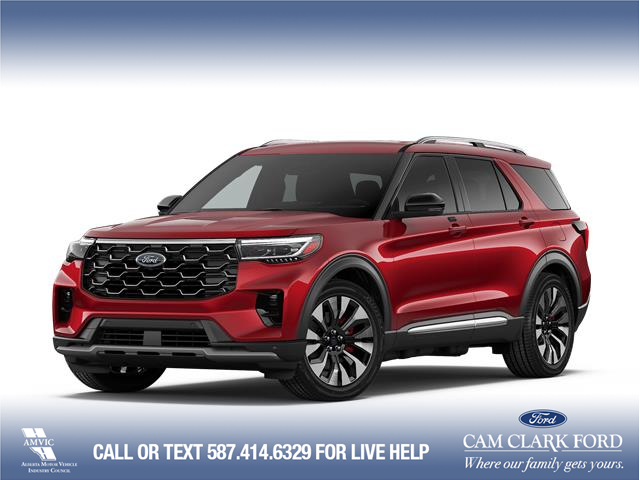 2026 Ford Explorer Platinum (Stk: 26AS6129) in Airdrie - Image 1 of 7