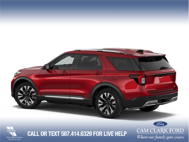 2026 Ford Explorer Platinum (Stk: 26AS6129) in Airdrie - Image 2 of 7