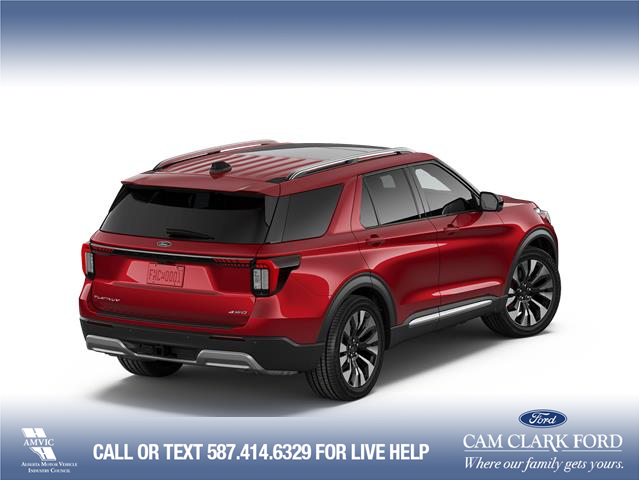 2026 Ford Explorer Platinum (Stk: 26AS6129) in Airdrie - Image 3 of 7