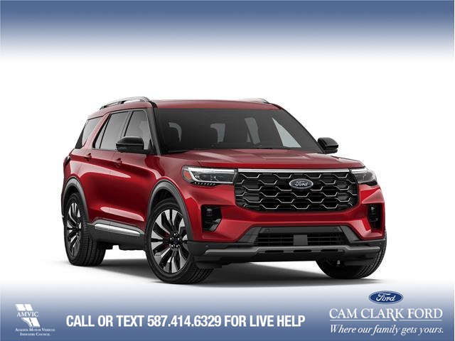 2026 Ford Explorer Platinum (Stk: 26AS6129) in Airdrie - Image 4 of 7
