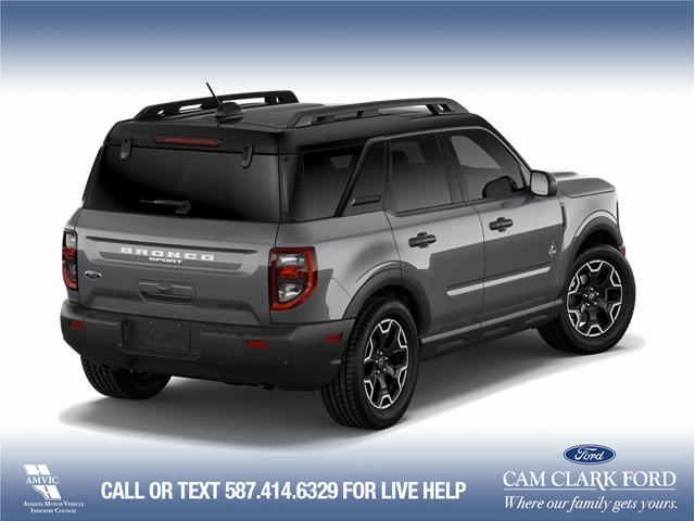 2026 Ford Bronco Sport Outer Banks (Stk: 26AS6951) in Airdrie - Image 3 of 7