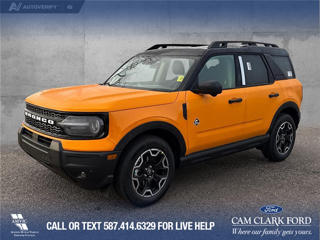 2026 Ford Bronco Sport Outer Banks (Stk: 26S0899) in Red Deer - Image 1 of 25