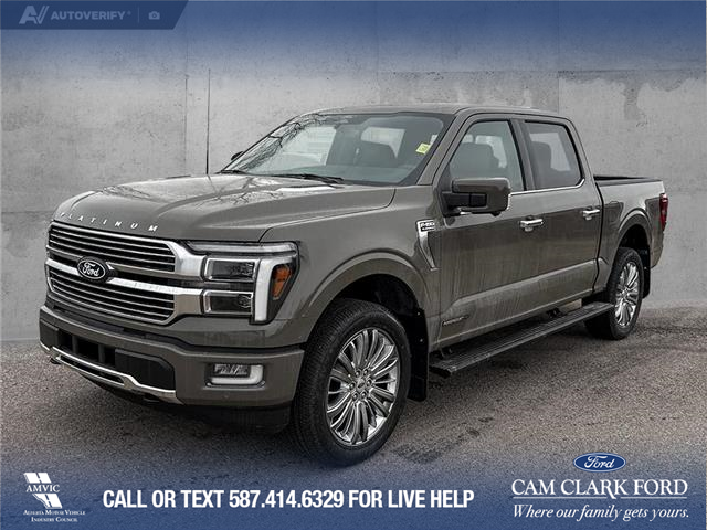 2026 Ford F-150 Platinum (Stk: 26T0829) in Red Deer - Image 1 of 24