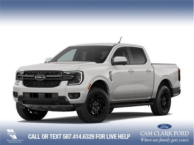 2026 Ford Ranger Lariat (Stk: 26AT2267) in Airdrie - Image 1 of 6