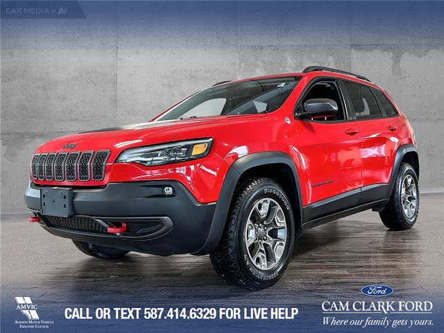 2019 Jeep Cherokee Trailhawk (Stk: BJ160) in Airdrie - Image 1 of 25