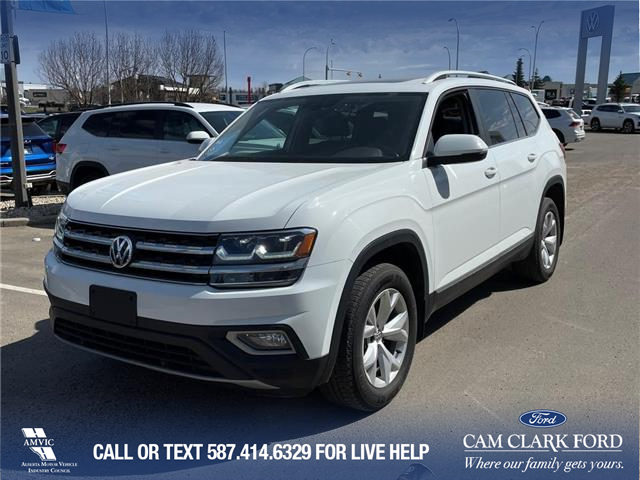 2019 Volkswagen Atlas 3.6 FSI Highline (Stk: BJ205) in Airdrie - Image 1 of 5