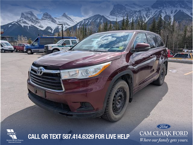 2015 Toyota Highlander LE (Stk: P1381) in Canmore - Image 1 of 1