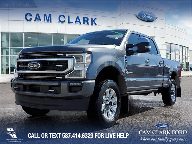 2022 Ford F-350 Platinum (Stk: U37382) in Red Deer - Image 1 of 25