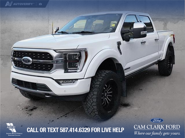 2021 Ford F-150 Platinum (Stk: P1491) in Canmore - Image 1 of 24