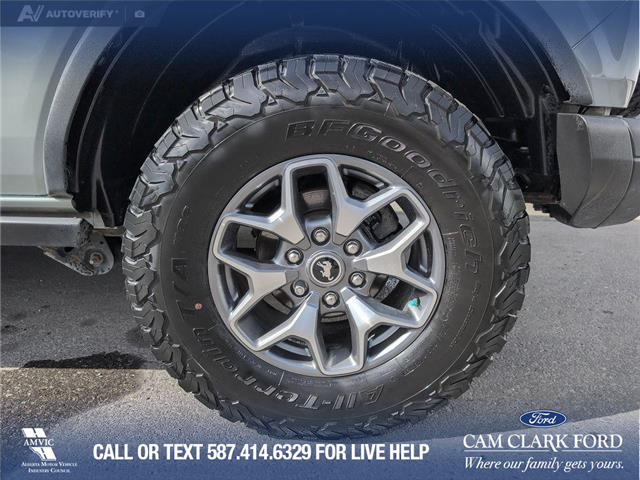2021 Ford Bronco Badlands (Stk: P1521) in Canmore - Image 6 of 24
