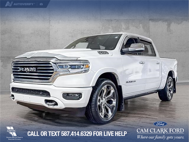 2019 RAM 1500 Laramie Longhorn (Stk: P14624) in Airdrie - Image 1 of 25