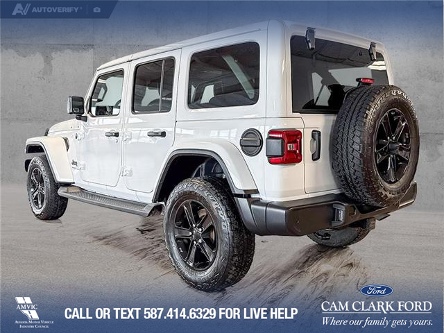 2021 Jeep Wrangler Unlimited Sahara (Stk: P14660) in Airdrie - Image 4 of 25