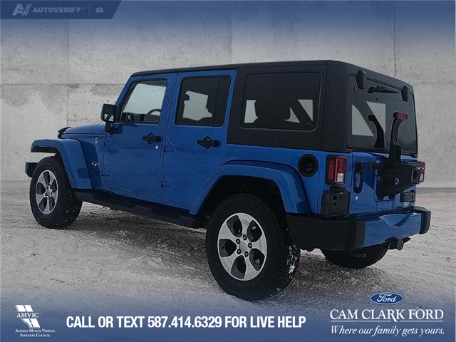 2016 Jeep Wrangler Unlimited Sahara (Stk: SJ072A) in Innisfail - Image 4 of 24