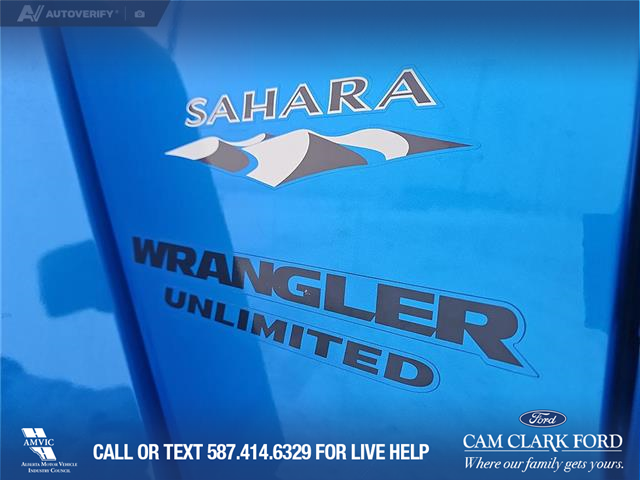 2016 Jeep Wrangler Unlimited Sahara (Stk: SJ072A) in Innisfail - Image 10 of 24