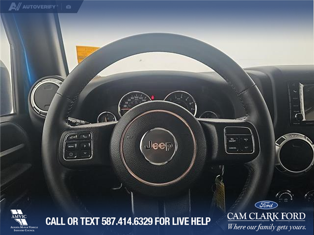 2016 Jeep Wrangler Unlimited Sahara (Stk: SJ072A) in Innisfail - Image 15 of 24