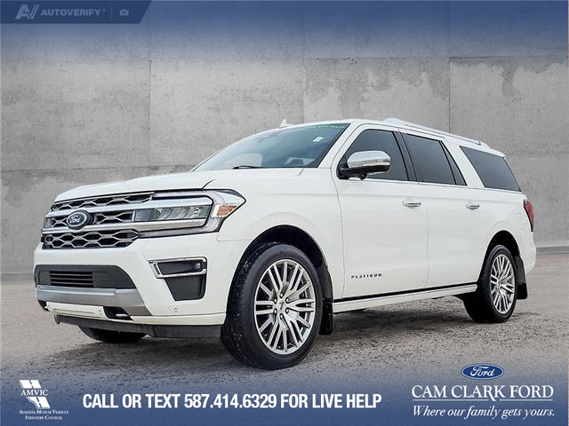 2022 Ford Expedition Max Platinum (Stk: U37830) in Red Deer - Image 1 of 25