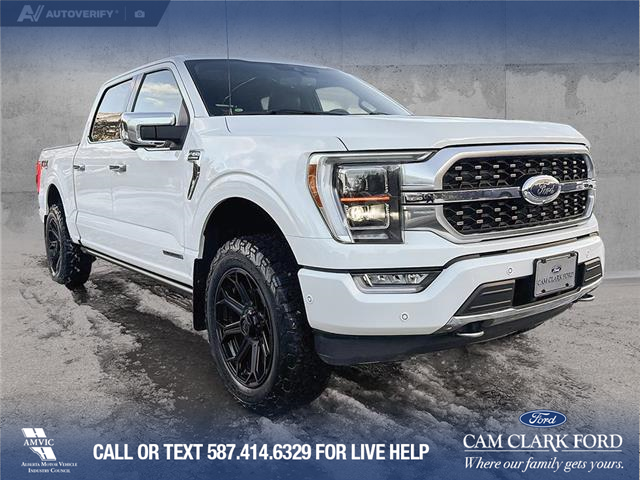 2021 Ford F-150 Platinum (Stk: P1583) in Canmore - Image 1 of 27