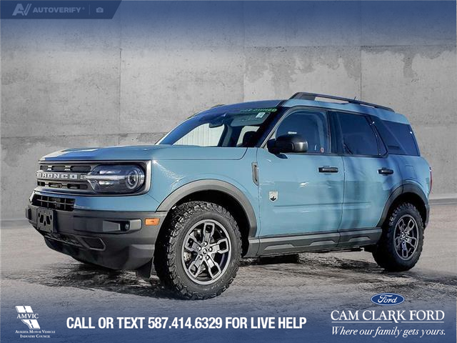 2021 Ford Bronco Sport Big Bend (Stk: U37919) in Red Deer - Image 1 of 25