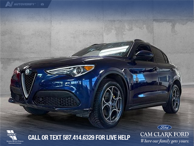 2018 Alfa Romeo Stelvio ti (Stk: P14778) in Airdrie - Image 1 of 25