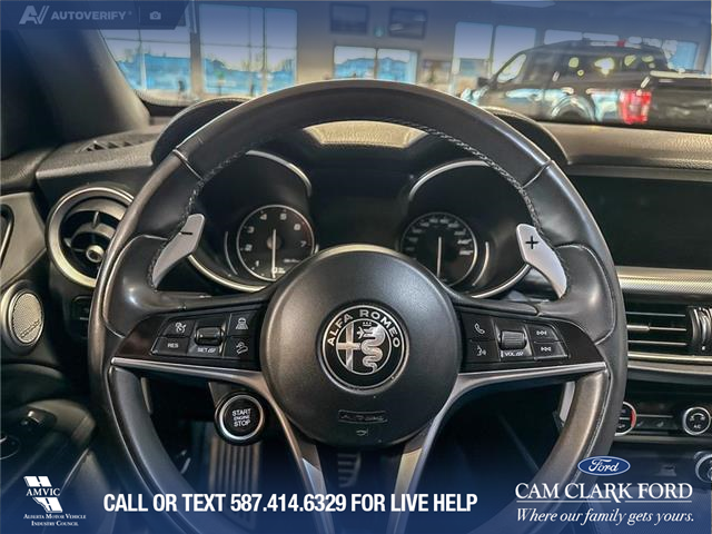 2018 Alfa Romeo Stelvio ti (Stk: P14778) in Airdrie - Image 14 of 25