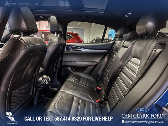 2018 Alfa Romeo Stelvio ti (Stk: P14778) in Airdrie - Image 23 of 25
